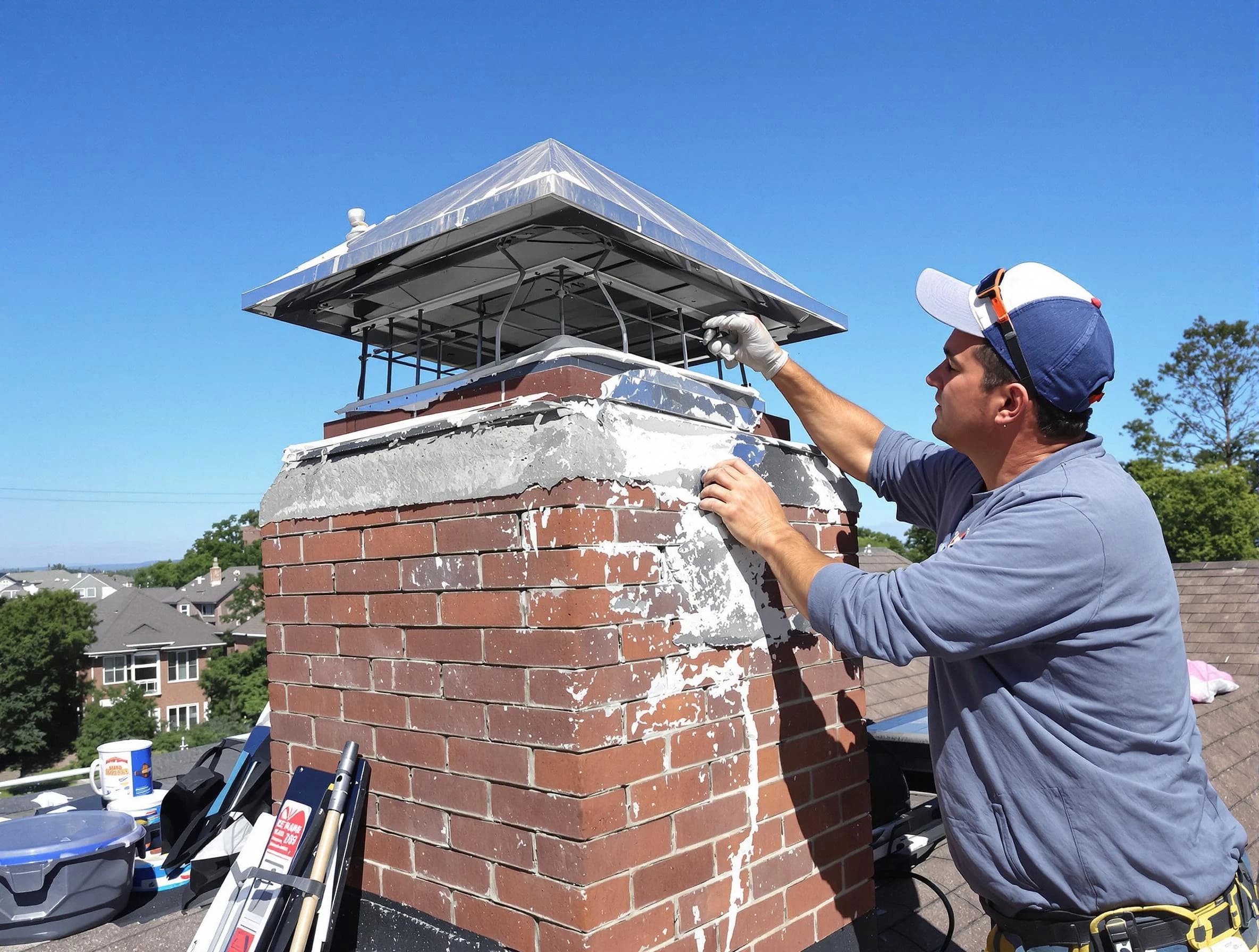Chimney Crown Services service in Bosque Farms, NM